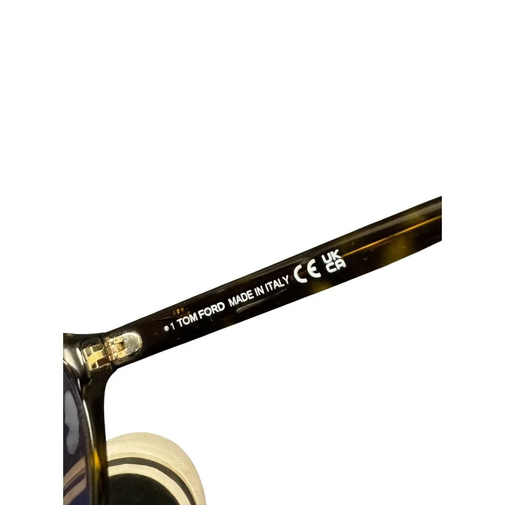 Tom Ford Avery TF931 Sunglasses Mens 52mm Dark Havana Excellent Polarized Italy